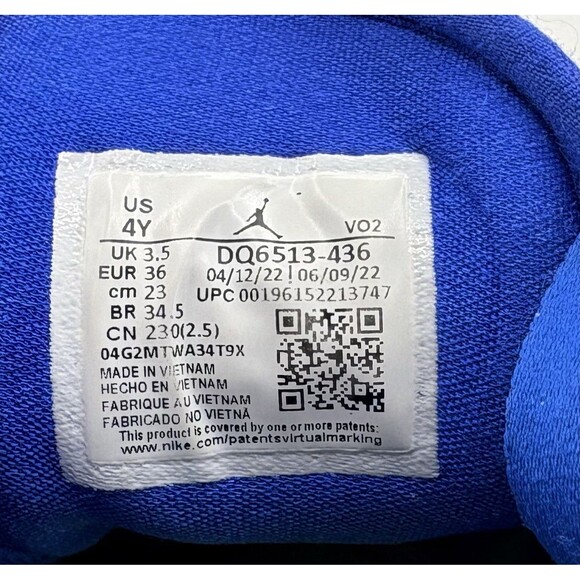 Nike Boys Shoes Sneakers Size 4y - Picture 4 of 8